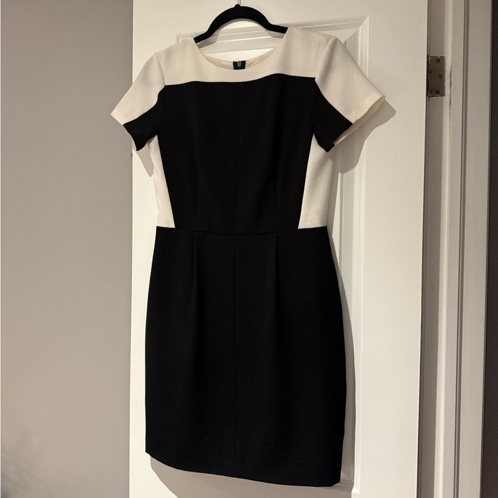 Club Monaco Black and White Dress